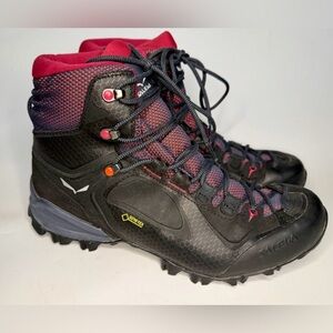 Salewa Alpenviolet Mid Gore-Tex® Hiking Boots Waterproof Leather Women’s Sz 8
